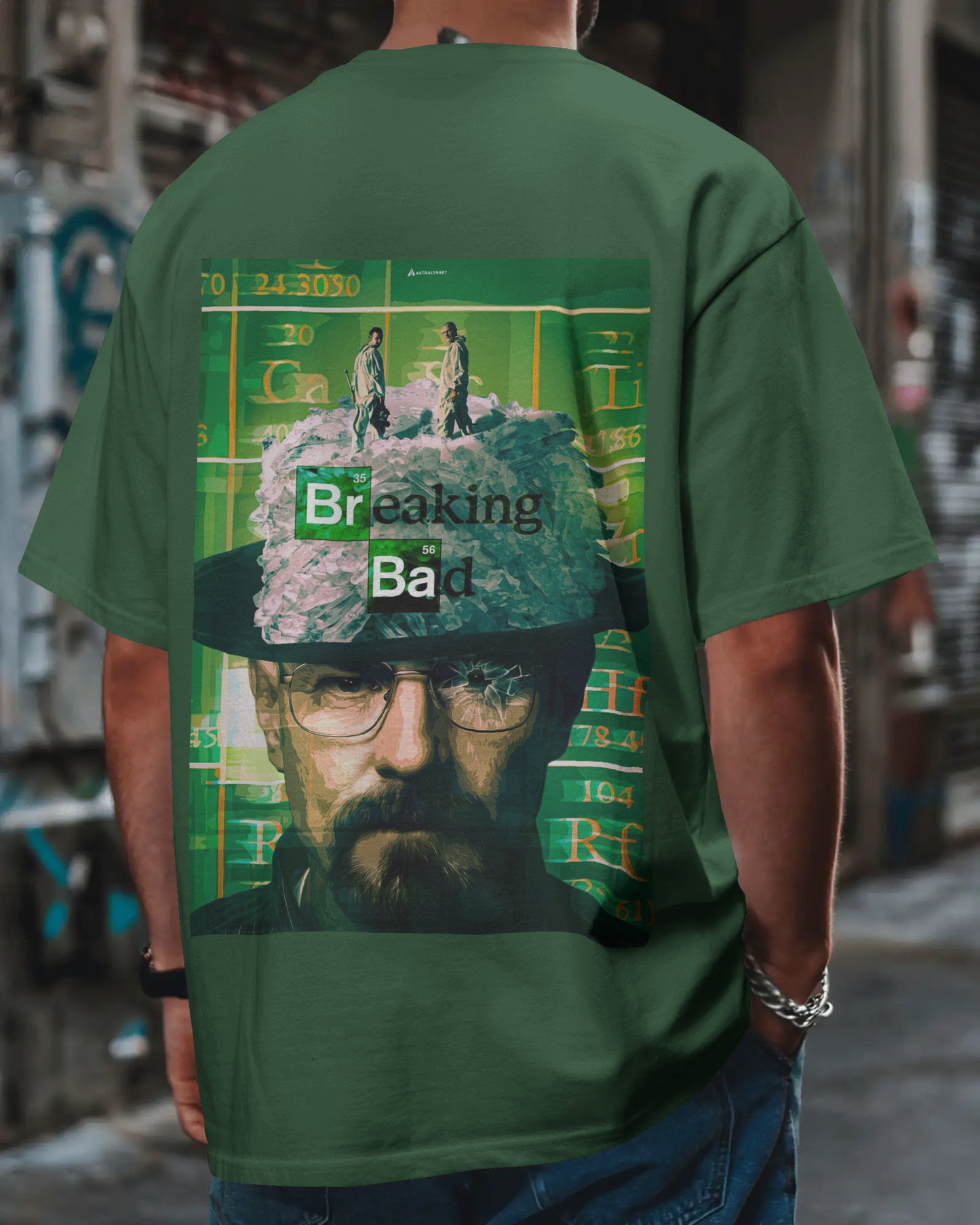 Breaking Bad Inspired Oversized Graphic Tee – Streetwear