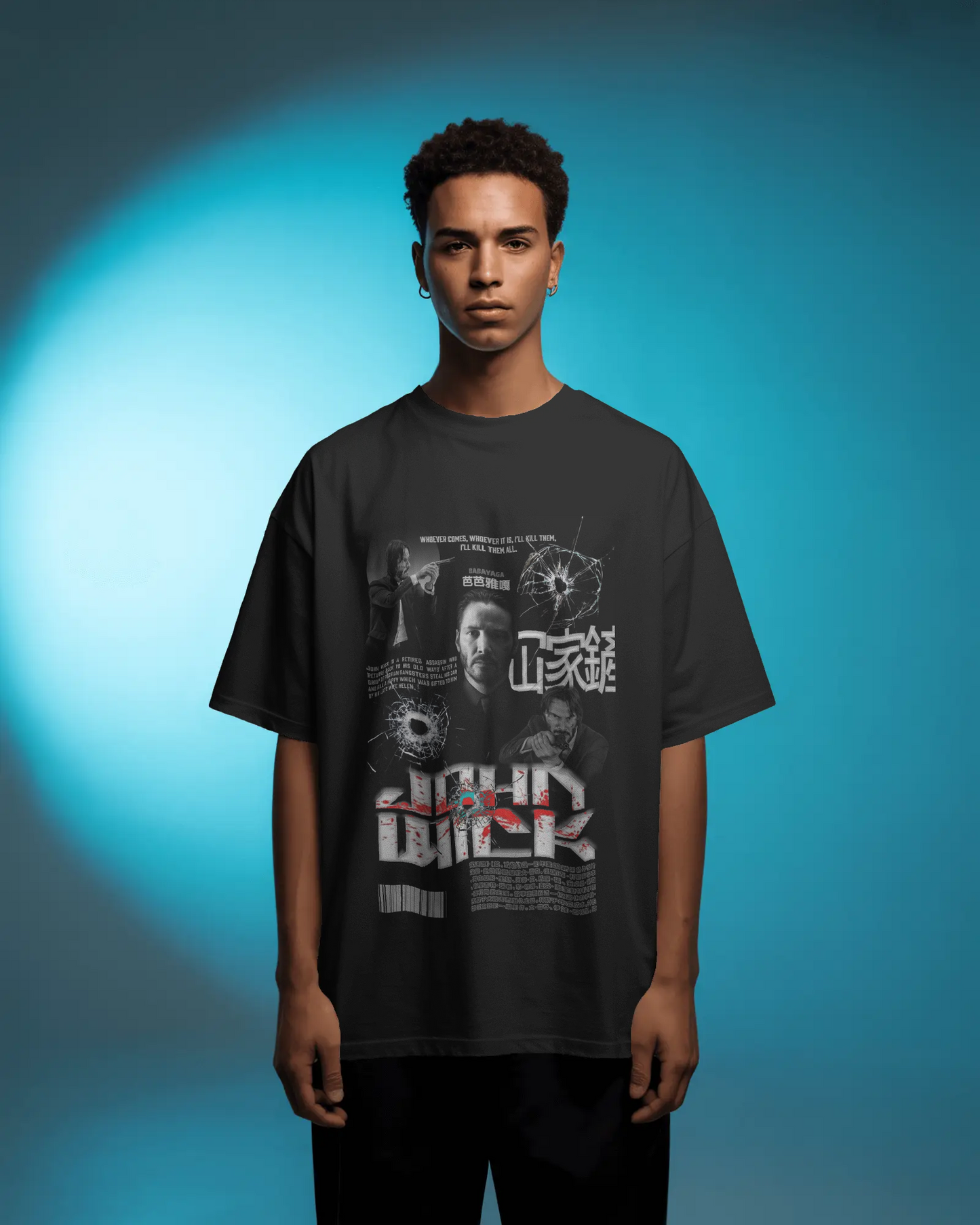 "Don't Mess With Me" Action Graphic T-Shirt | Edgy Urban Streetwear Tee