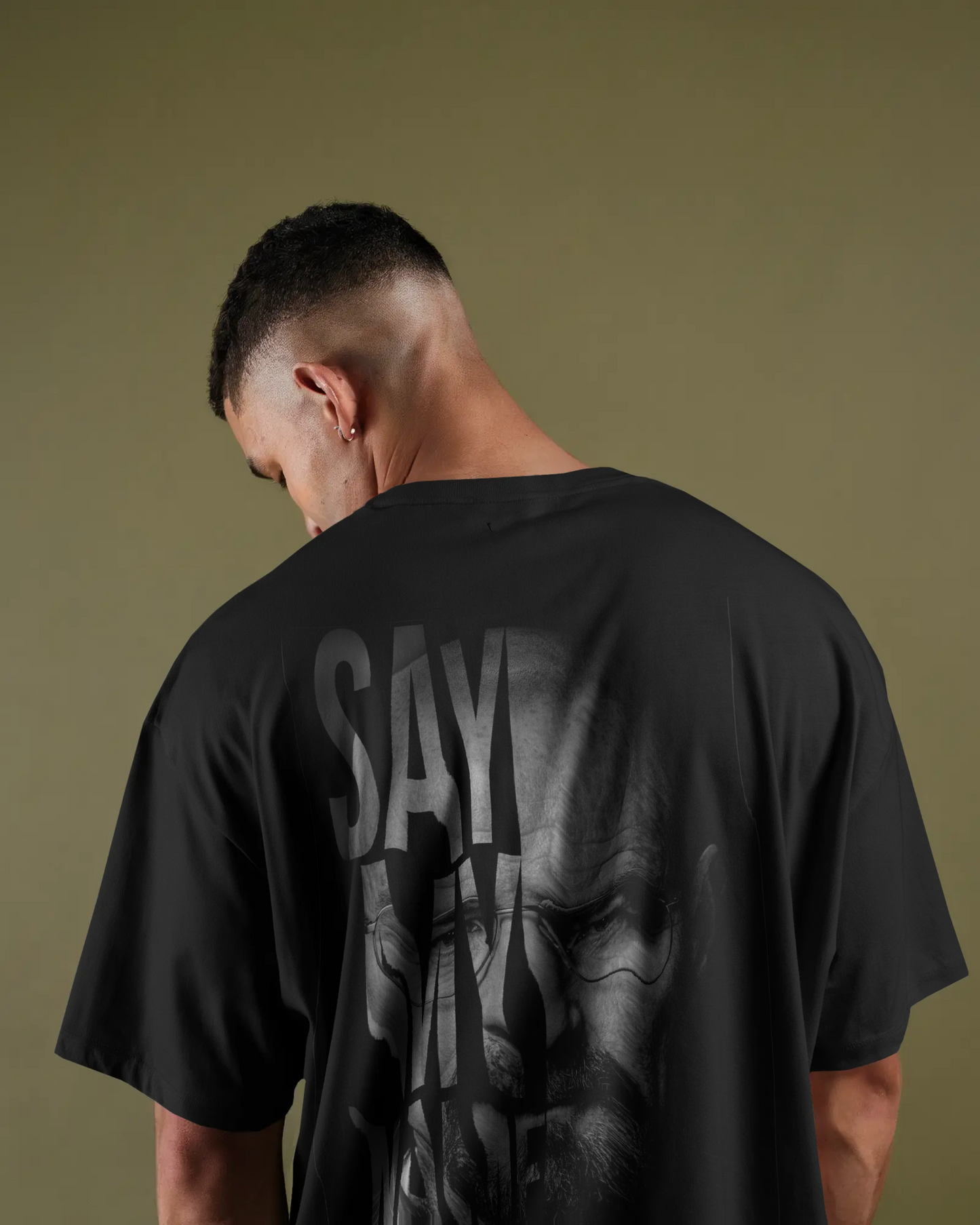 Breaking Bad Inspired Oversized Graphic Tee – “Say My Name”