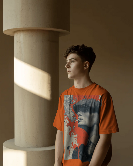 Vintage Smoke Graphic Tee – Bold Artistic Streetwear T-Shirt